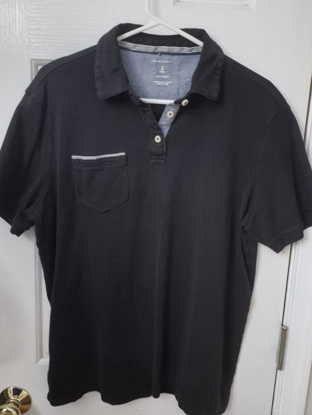 Elie-tahari Men's Black Polo-shirts